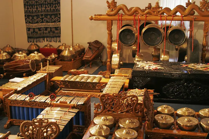 Alat musik Gamelan Kyai Pondok Labu
